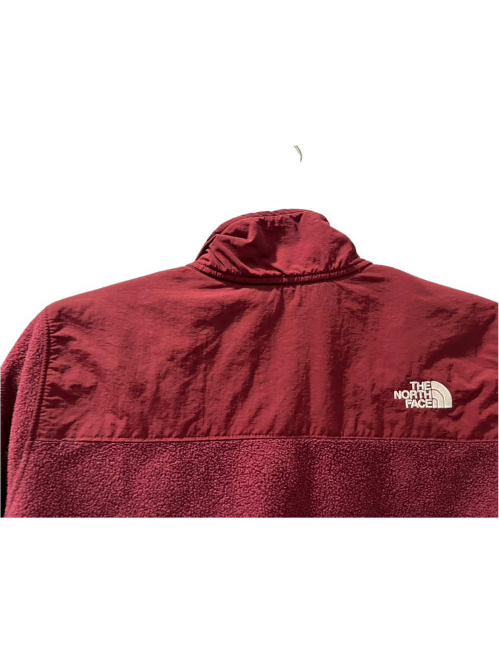 The North Face Tundra RTO 1/2 Zip Fleece Pullover Burgundy Maroon Women's Size L - Picture 7 of 9